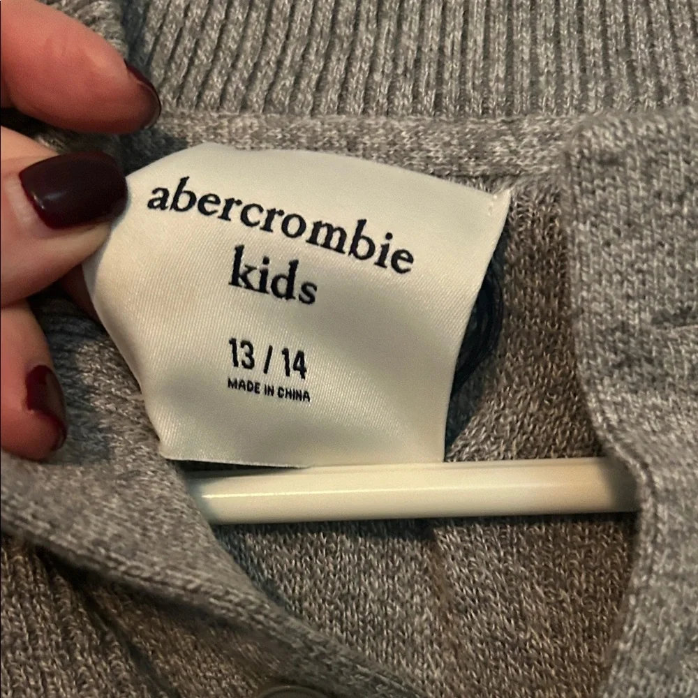 Abercrombie Kids Charcoal Knit Sweater
